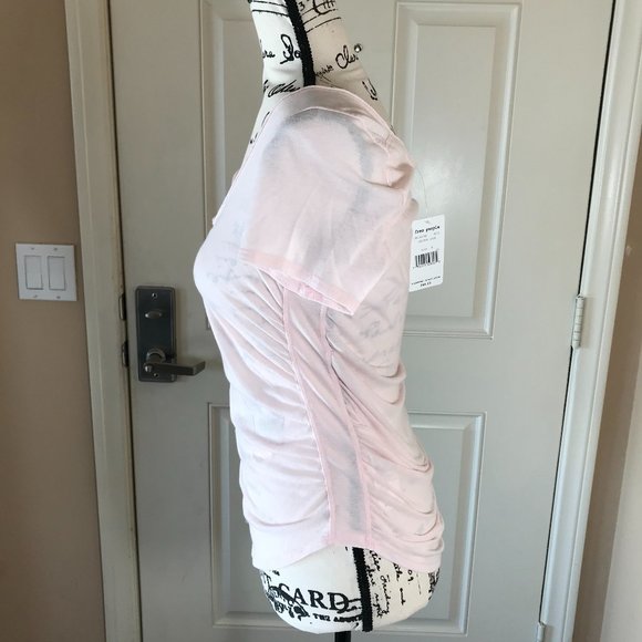 **3 for $15** NWT Free People Sonnet Tee Pink - Picture 3 of 4